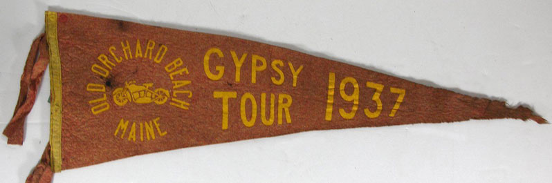 1937 Old Orchard Beach Gypsy Tour Pennant