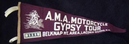 1955 Gypsy Tour pennant