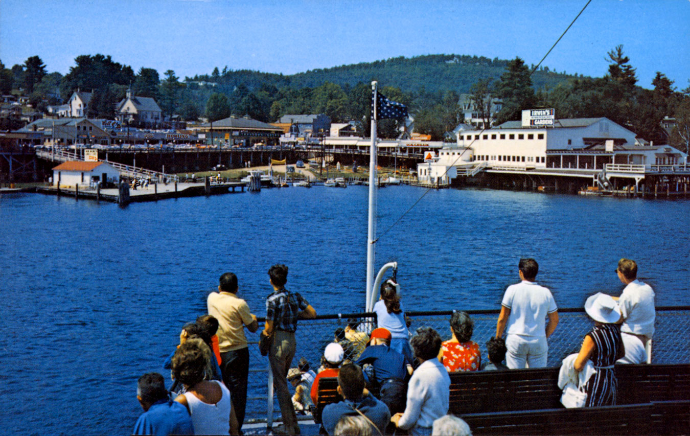 Fishing  WEIRS BEACH - WHERE LAKE WINNIPESAUKEE BEGINS